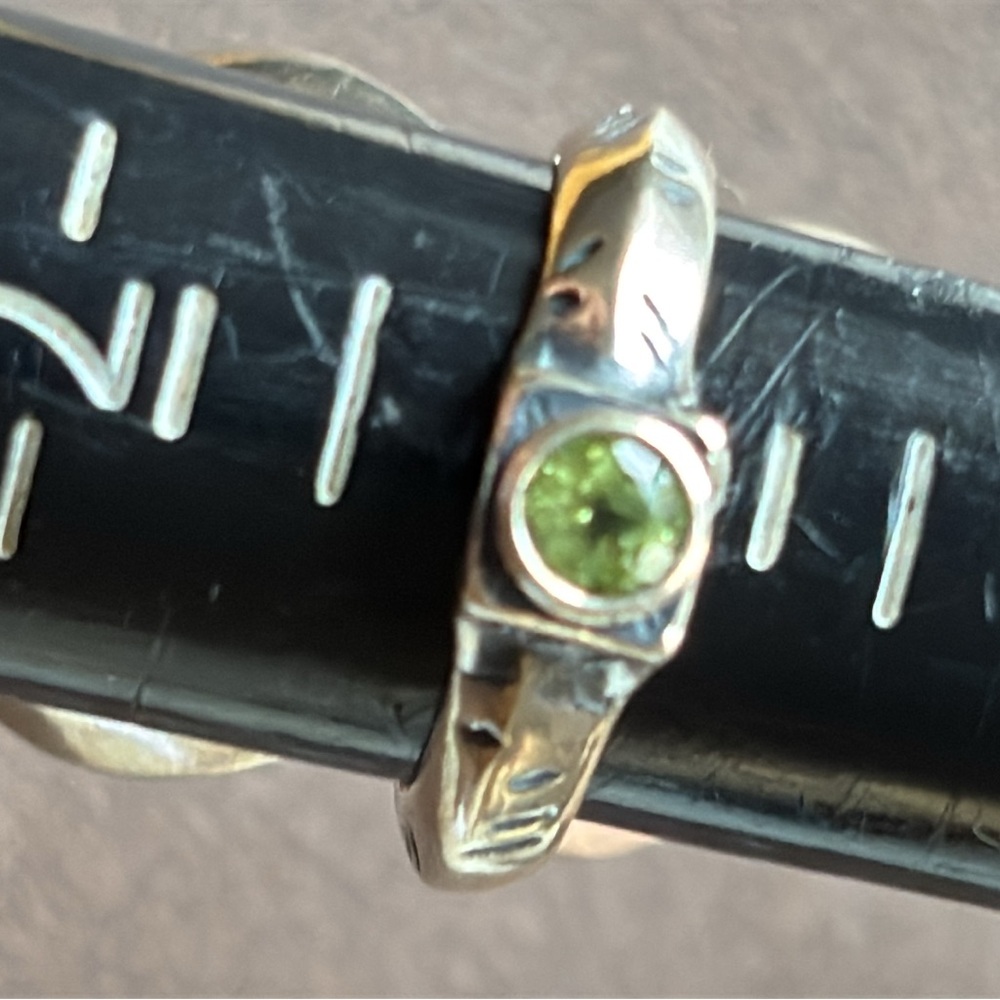 Silpada Stack Ring With Peridot Gemstone - image 8